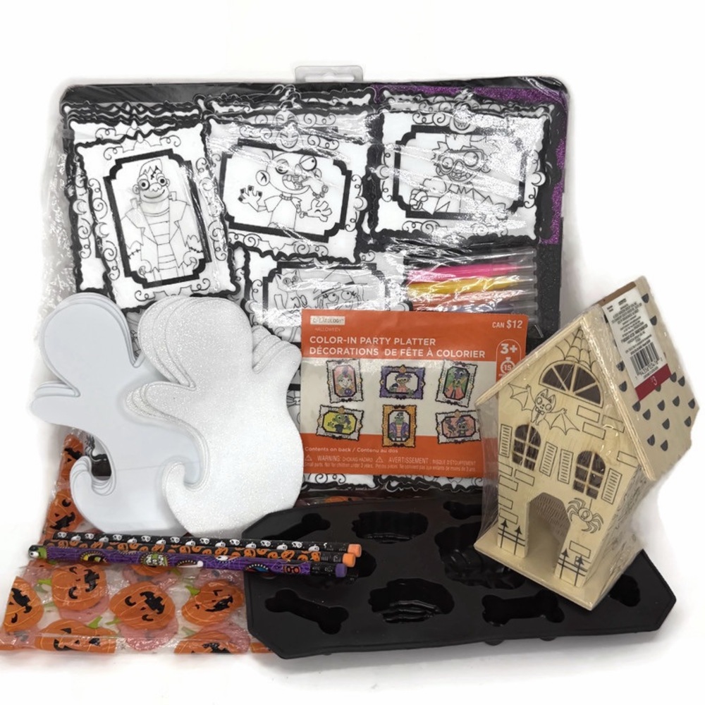 Halloween Mixed Crafts Lot